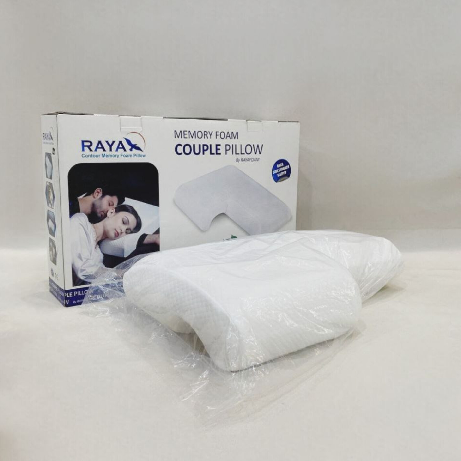 بالش طبی مموری طرح کاپلی دونفره